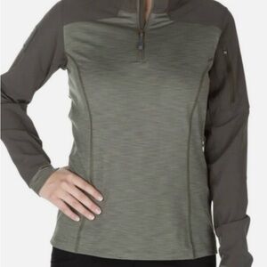 5.11 Tactical Olive drab Pullover XS NWOT